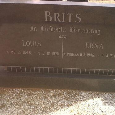 BRITS Louis 1945-1970 &amp; Erna 1946-1970