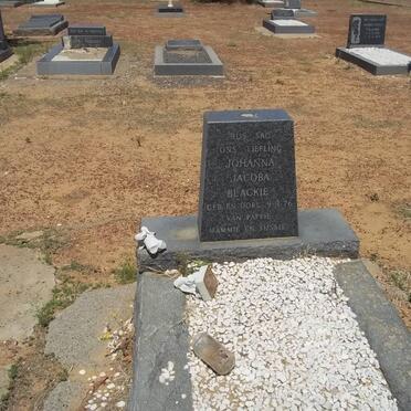 BLACKIE Johanna Jacoba 1976-1976