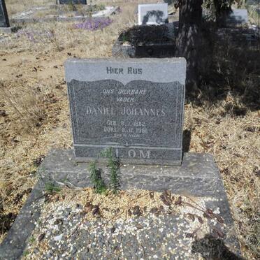 BLOM Daniel Johannes 1882-1961