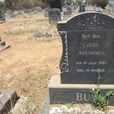 BUYS Louis Johanes 1893-1958