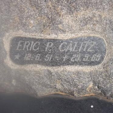 CALITZ Eric P. 1951-1969