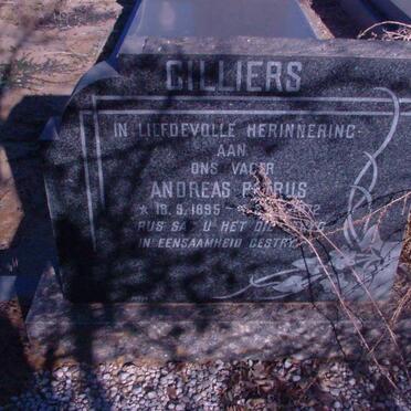 CILLIERS Andreas Petrus 1895-1972