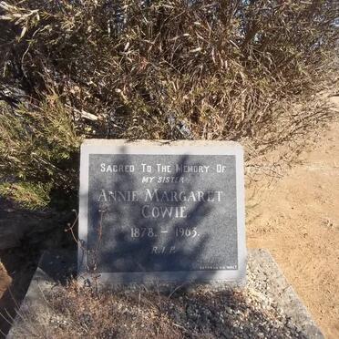 COWIE Annie Margaret 1878-1963