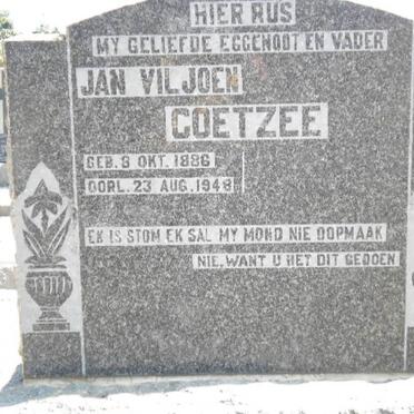 COETZEE Jan Viljoen 1886-1948