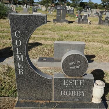 COLMER Bobby 1940-2019 &amp; Este 1941-1996