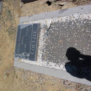 COETZEE Janetha A. nee BOTHA 1889-1958