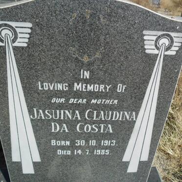 COSTA Jasuina Claudina, da 1913-1985