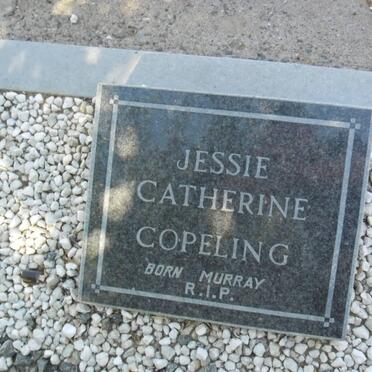 COPELING Jessie Catherine nee MURRAY