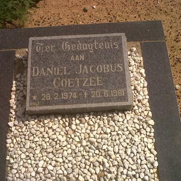 COETZEE Daniel Jacobus 1974-1981