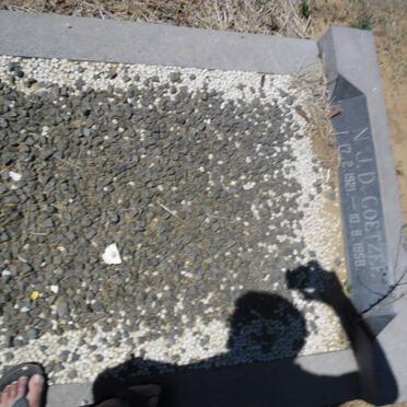 COETZEE N.J.D. 1921-1958