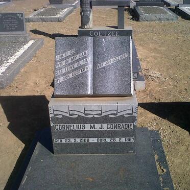 CONRADIE Cornelius M.J. 1908-1967
