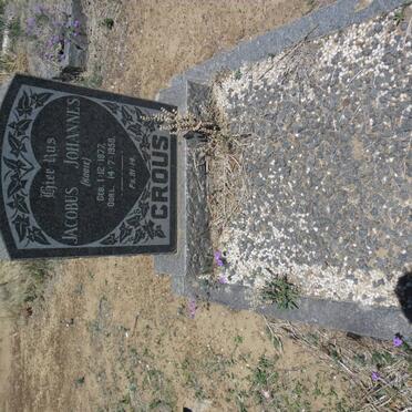 CROUS Jacobus Johannes 1877-1958