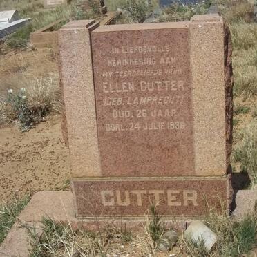 CUTTER Ellen nee LAMPRECHT -1986