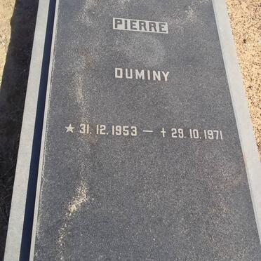 DUMINY Pierre 1953-1971