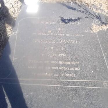 D’ANGELO Guiseppe 1911-1974