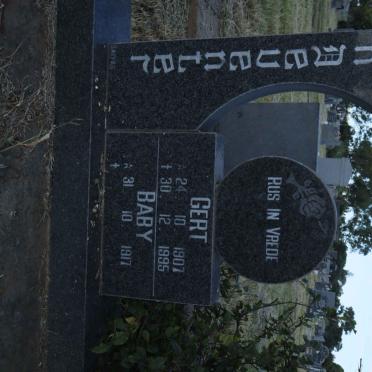 DEVENTER Gert, van 1907-1995 &amp; Baby 1917-