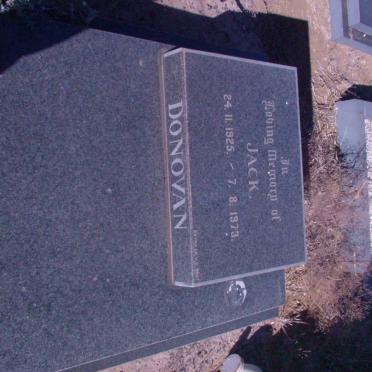DONOVAN Jack 1925-1973