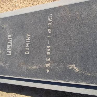 DUMINY Pierre 1953-1971