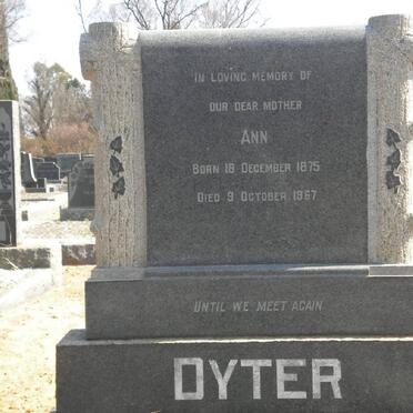 DYTER Ann 1875-1967