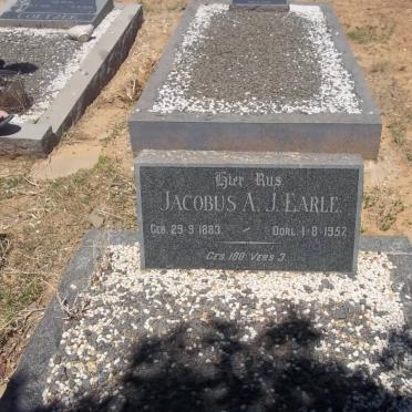 EARLE Jacobus A.J. 1883-1957