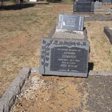 EDWARDS Johanna 1865-1952