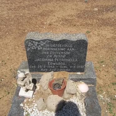 EDWARDS Jacomina Petronella 1948-1952