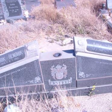 EKSTEEN Frederik Hendrik 1926-1983 &amp; Anna Johanna 1927-