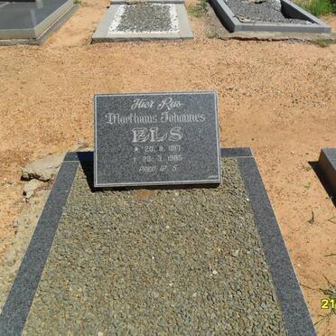 ELS Marthinus Johannes 1917-1985