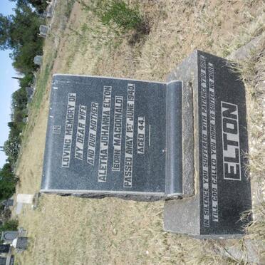 ELTON Aletha Johanna nee MacDONALD -1940