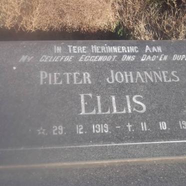 ELLIS Pieter Johannes 1919-1979