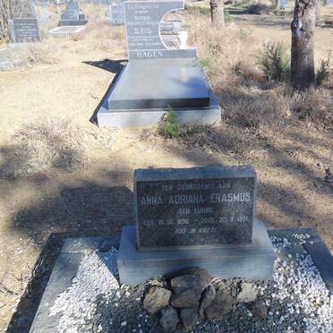 ERASMUS Anna Adriana geb LUBBE 1890-1971