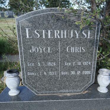 ESTERHUYSE Chris 1924-2006 &amp; Joyce 1926-1995