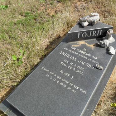 FOURIE Andrias Jacobus 1983-1983