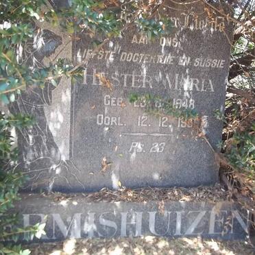 GERMISHUIZEN Hester Maria 1948-19??