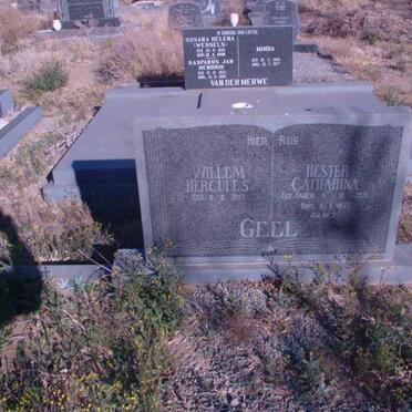 GEEL Willem Hercules 1907- &amp; Hester Catharina FABER 1905-1973