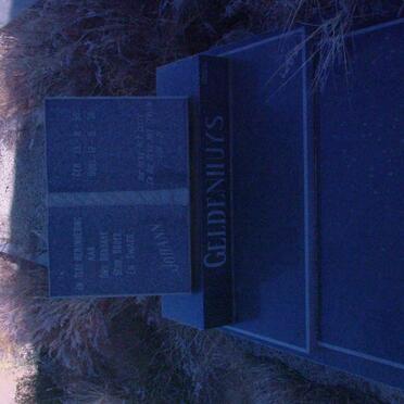 GELDENHUYS Johan 1955-1978