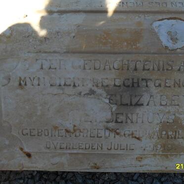 GELDENHUYS Susanna Elizabeth nee BREEDT 1887-1919