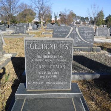 GELDENHUYS Jurie Human 1888-1969