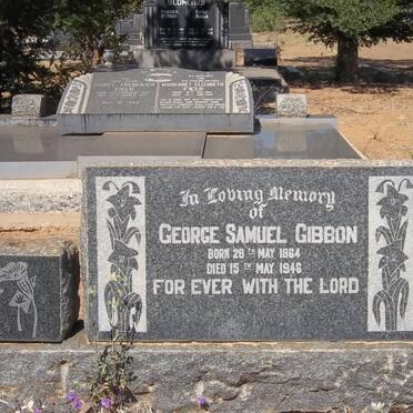 GIBBON George Samuel 1864-1946