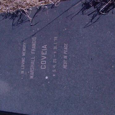 GOVEIA Marshall Francis 1925-1979