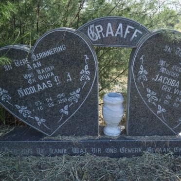 GRAAFF Nicolaas L.J. 1916-1999 &amp; Jacoba S.J.S. VIVIERS 1919-1996