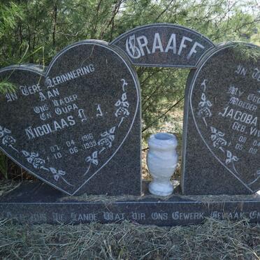 GRAAFF Nicolaas L.J. 1916-1999 &amp; Jacoba S.J.S. VIVIERS 1919-1996