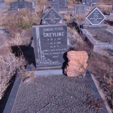 GREYLING Hendrik Petrus 1911-1978 &amp; Sannie