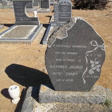 GRAAFF Alexander Jacobus 1931-1965