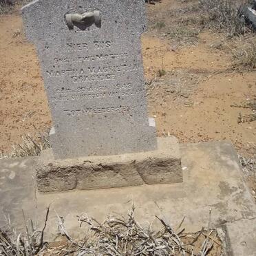 GRADIDGE Martha Magrietha -1943