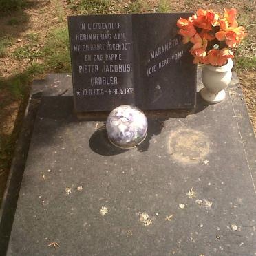 GROBLER Pieter Jacobus 1930-1972