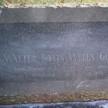 GUNN Walter Boivin Wells 1876-1949
