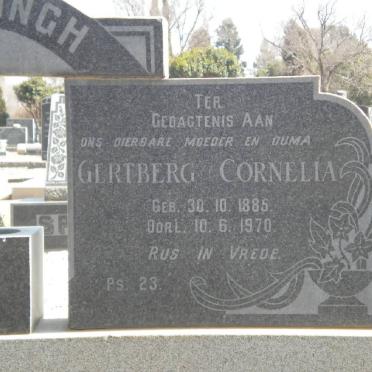 HATTINGH Gertberg Cornelia 1885-1970