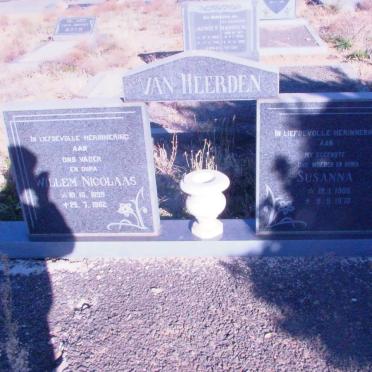HEERDEN Willem Nicolaas, van 1899-1982 &amp; Susanna 1906-1978