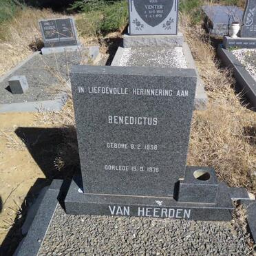 HEERDEN Benedictus, van 1898-1976